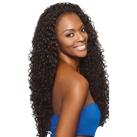 Outre PENNY 26"-Synthetic Quick Weave Half Wig (4 Medium Brown)