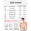 OXYIBRAS Front Closure Bras for Women Comfort Wireless Bar Supportive