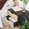 Nathan James Andrew Nightstand, Accent Bedside End Side Table with