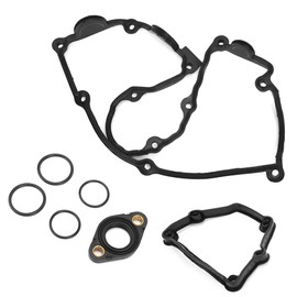 Valve Cover Gasket, E87 120i E46 318i E90 320i X3 N46 Oil Pan Set Suitable for N46 N42 11120032224, #111