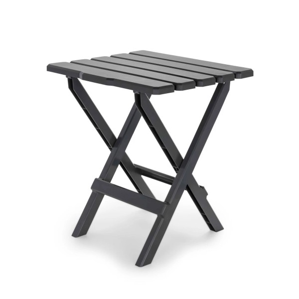 Camco 51885 Adirondack Style Charcoal Quick-Folding Table