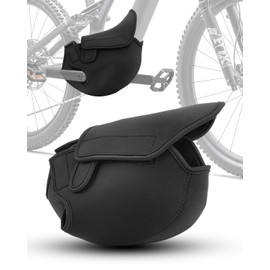 CEMOFE Electric Bike Motor Cover Ebike Motor Cover Protective for E-Bikes Neoprene Universal for EBikes with Mid-Motor Protection from Rain Dust Dirt & Scratch 1pc
