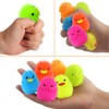 18 Pack Easter Eggs Fillers LED Chick Puffer Balls, Easter