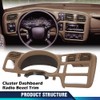 PIT66 Beige Dashboard Covers Compatible with Chevy Blazer S10 GMC
