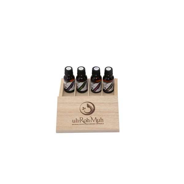 USDA Certified Organic House Selection Essential Oil Gift Set - 4 pack - 15 ml