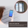 Smart Door Window Sensor,Door Open Closed Alarm Detectors Compatible Home