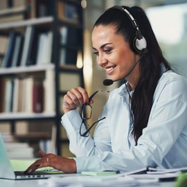 Andrea Communications NC-185 VM High Fidelity Stereo PC Computer Headset with Noise Canceling Microphone and Volume/Mute Controls