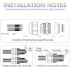 CHUSYYRAY 300PC Fiber Optic Car Home Headliner Star LIGHT KIT