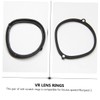 TEHAUX 2Pcs VR Glasses Frame Scratch Rings for Rift Comfortable