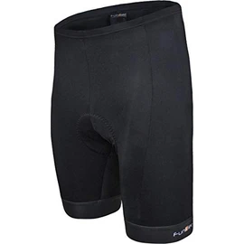 Funkier Bike: F-77-7 Panel 4-Way Stretch Shorts (B1 Pad) in Black/Black, M