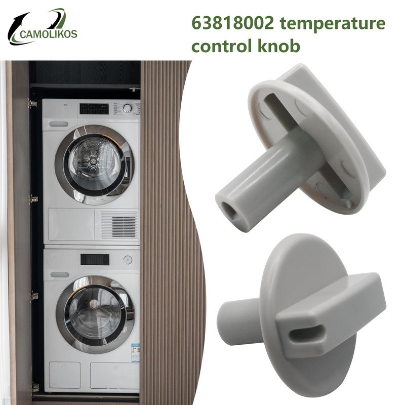 63818002 Temp Control Knob Fits for TPI63818002 Replacement Parts (2Pack)