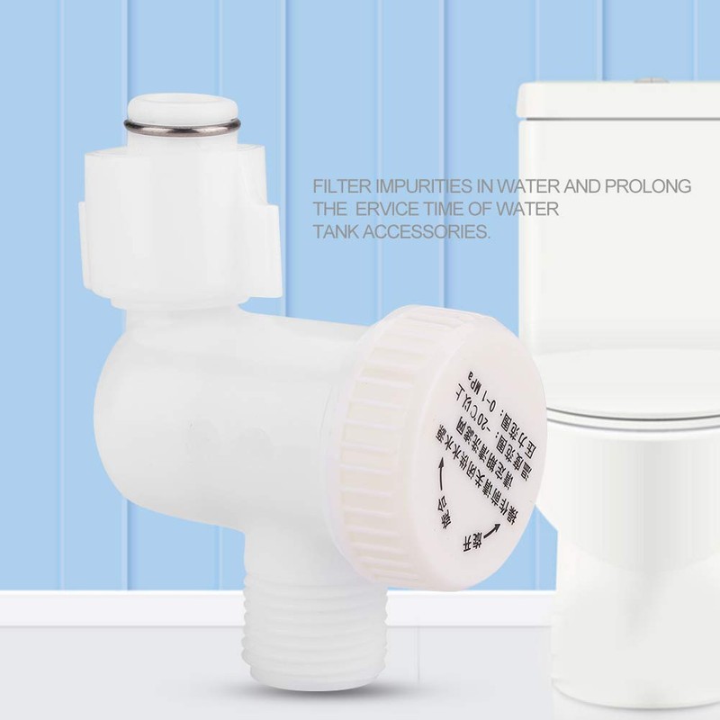 Toilet Inlet Valve Water Filter Stainless Steel Mesh Bathroom Fitting