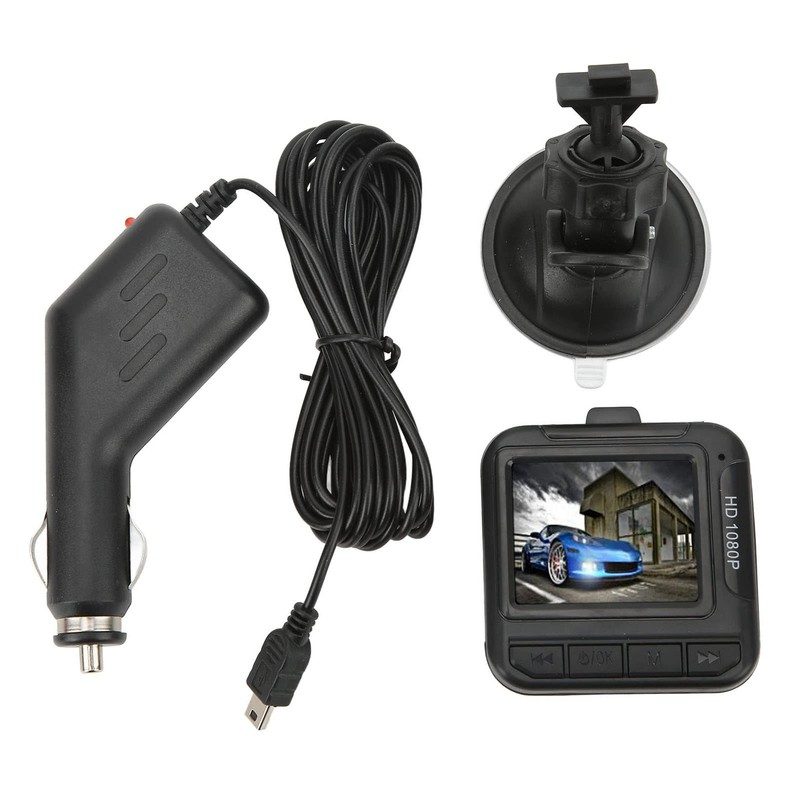 Dash Cam, 1080P FHD Driving Recorder 1.6" Screen Car Dashboard