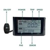 Electric Bike Conversion Kit 15A Controller S900 LCD Display Waterproof