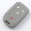 kcpros 2Pcs Rubber Silicone 4 Buttons Smart Key Fob Cover