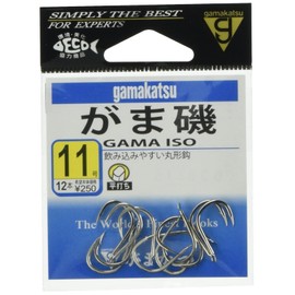 Gamakatsu Gama-iso Hook White No. 11 Fishing Hook