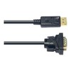 DisplayPort Male to VGA Male Ideal for connecting modern devices