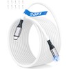 iMangoo 20ft USB C Cable 60W 45W Heavy Duty Cable