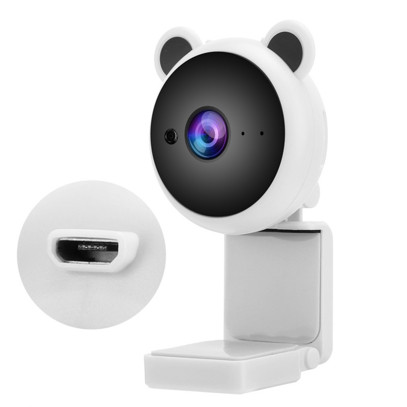 1080P HD USB Computer Camera Video Recording Digital Webcam BuiltIn
