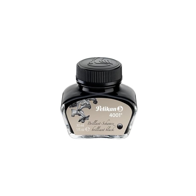 Pelikan 301051 Inchiostro Stilografico 4001, Flacone Di Vetro Da 30
