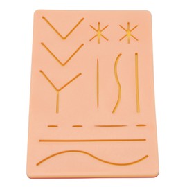 Peakloong New Skin Suture Training Kit Pad Suture Training Kit Suture Pad Trauma Accessories for Practice and Training Use
