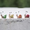 Garden Mile® Set of 4 Brightly Coloured Shell Snail and