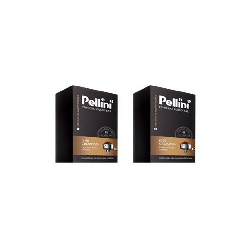 Pellini: "Cremoso" (Creamy) Roasted Ground Coffee for Espresso Machine 8.8