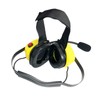 PROMAXPOWER [Yellow] Dual-Muff Noise Reduction Heavy-Duty Headset with Noise-Cancelling Boom