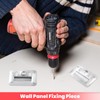 100pcs Stainless Steel Z-Clips (1.73"/44mmx1.22"/31mm) - Wall Panel Fixing Piece,