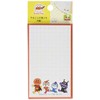 サンスター文具 それいけ!アンパンマン ふせん やること付箋メモ スマイルプラス 方眼 5600010C