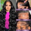 VNFM 26 Inch 13x6 Body Wave Lace Front Wigs Human