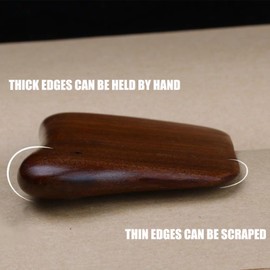 MIUPOO Wooden Gua Sha Facial Massager Tool,Wood Therapy Massage Tools,Gua Sha Bord,Lymphatic Drainage Massagers,Relieve Muscle Tension,1 Pieces.