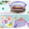Purple Belt Bag Fanny Pack Crossbody Travel Trendy Birthday Christmas