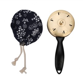 Handheld Adjustable Moxibustion Box Clearing Damp Copper Moxa Therapy Device (Round)