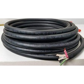 Miabe Wire Supplies For 16/4 SOOW 16 AWG 50 FEET USA Portable Outdoor Indoor 600 V Flexible Wire Cable for Automotive And Industrial