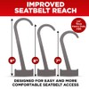 Seatbelt Catcher - 3 Pack Grabber and Seat Belt Aid