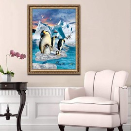 Puzzle for Adults, 1000 Pieces, Penguin Family, 70 x 50 cm, Puzzles for Adults, Educational Game, Challenge Toy, 1000 Pieces Puzzles for Adults, Children