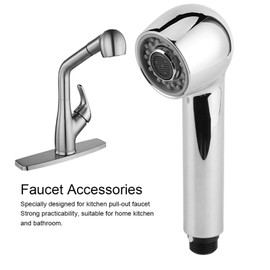 Pull Out Sink Sprayer Head Replacement, Kitchen Sink Faucet Sprayer Head Pull-Out Faucet Nozzle Kitchen Faucet for Home Kitchen and