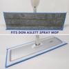 Don Aslett, Mult-Purpose Microfiber Mop Pad 18 inch , Reusable,