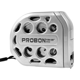 Stainless Steel Measuring Tape - 25 FT Tape Measure with Double-Sided Scale, Retractable Waterproof Tape Ruler, Adjustable Length Measuring Tape for Agricultural Industrial Woodworking (7.5 M)