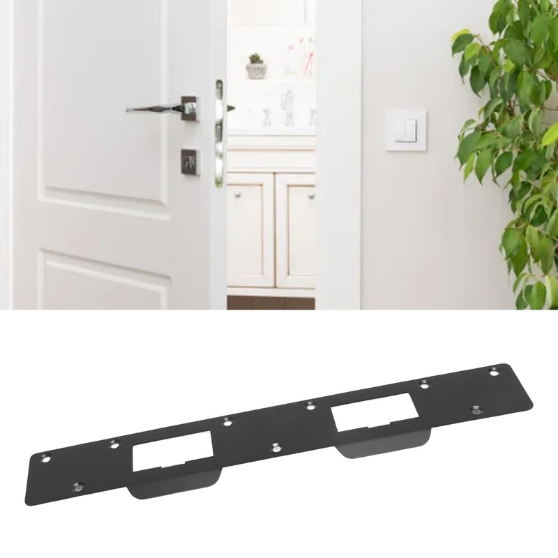 Door Strike Plate Reinforcement Plate, Enhanced Door Security, Heavy Duty