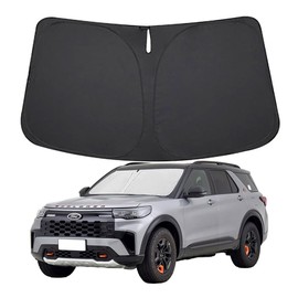 Windshield Sun Shade for Ford Explorer 2020 2021 2022 2023 2024 2025 2026
