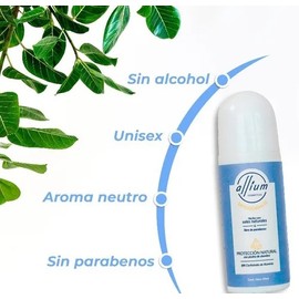 Desodorante Natural Sin Aluminio Mujer Y Hombre Allium 3 Pz