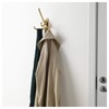 IKEA.. 403.622.64 3-Arm Swivel Hook, Brass Color