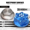 NICECNC Motorcycle Steering Stem Nut Bolt Screw Compatible with Yamaha