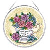 Amia Studios Stained Glass Interior Suncatcher Afternoon Tea 40060MC 4.5