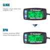 Runleader Hour Meter Tachometer,Maintenance Reminder,Alert RPM,Backlit Display,Initial Hours Setting,Battery Replaceable,Use