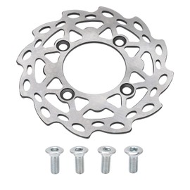 185mm Rear Brake Disc Rotor Steel Alloy High Strength for 50cc‑160cc Dirt Pit Bike Motorcycle