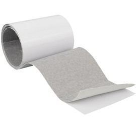 CRASPIRE Gray Repair Tape Sofa Repair Patch Tape 63 x 4 Inch Self Adhesive Rectangle Waterproof Linen Fabric Furniture Wall Mending Stickers for Wall Clothes Sofas Furniture Umbrella Goods