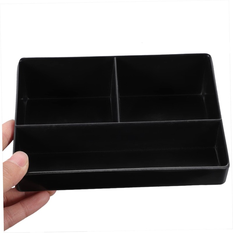 ABOOFAN Tea Bag Storage Organizer 3 Compartments Food-Grade Coffee Box
